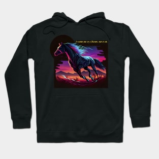 Horse Running Hoodie